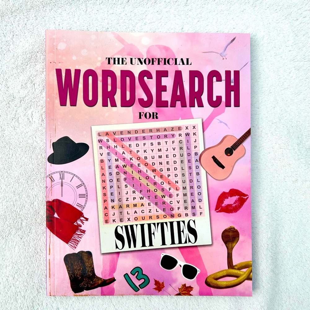 The Unofficial Word Search For Swifties Wordfinder Taylor Swift